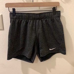 Nike shorts. Size XS. Black/Dark Gray.